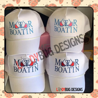 Motor Boatin Hat Design - Image 4