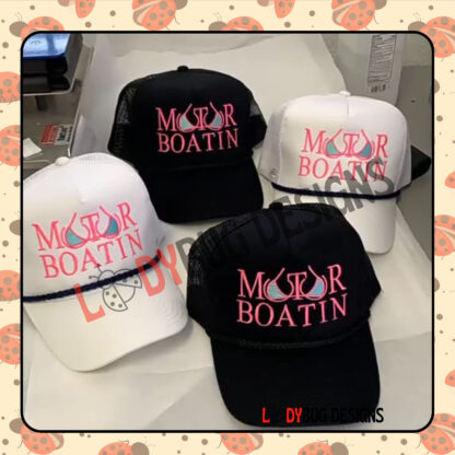 Motor Boatin Hat Design - Image 3