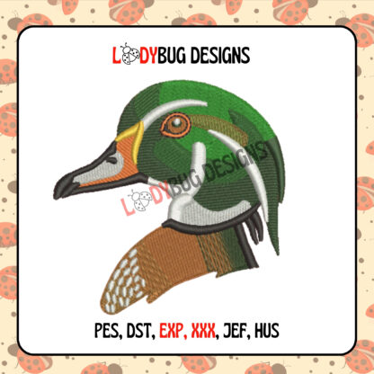 Duck Hat Embroidery Design - Image 2