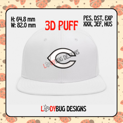 Chicago Bears 3D Puff NFL Hat