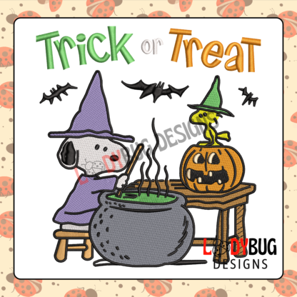 Trick and Treat Halloween Design