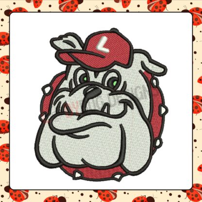 The Ladybug Designs' Bulldog Face Embroidery Design is perfect for pet lovers and creative enthusiasts. This detailed design captures the iconic features of a bulldog, making it ideal for personalizing clothing, pet accessories, tote bags, and home decor. Whether you're crafting gifts for dog lovers or adding charm to your items, this embroidery pattern delivers professional-quality results with intricate detailing. Let The Ladybug Designs bring character and style to your projects with this one-of-a-kind Bulldog Face Embroidery Design. For custom embroidery patterns, visit The Ladybug Designs.