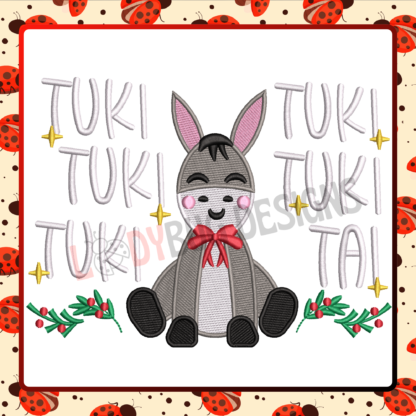 Tuki Tuki Tia Machine Embroidery Design