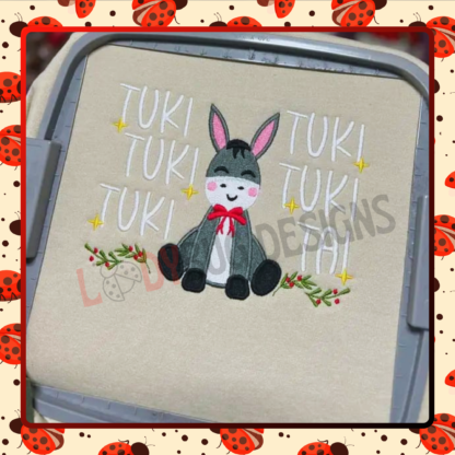 Tuki Tuki Tia Machine Embroidery Design - Image 2